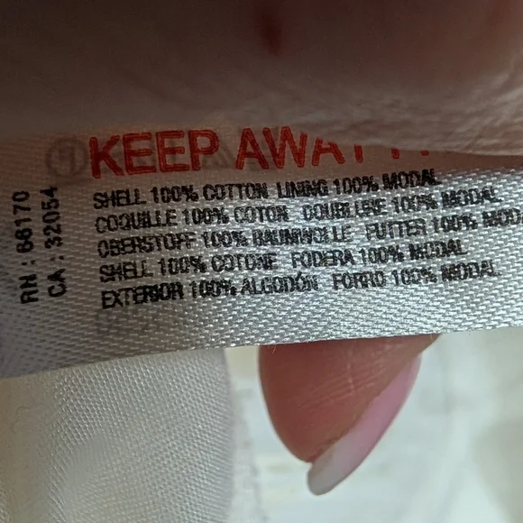 By Anthropologie Ruffled Cover-Up White Cottagecore Boho Mini Dress L/XL - Picture 10 of 10